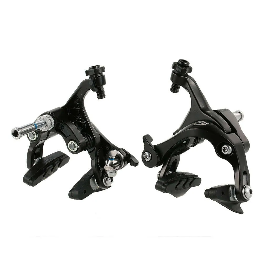 1 Set Racing Road Dual Pivot Bike Bicycle Aluminum Side Pull Caliper Brake Front Brake   Rear Brake