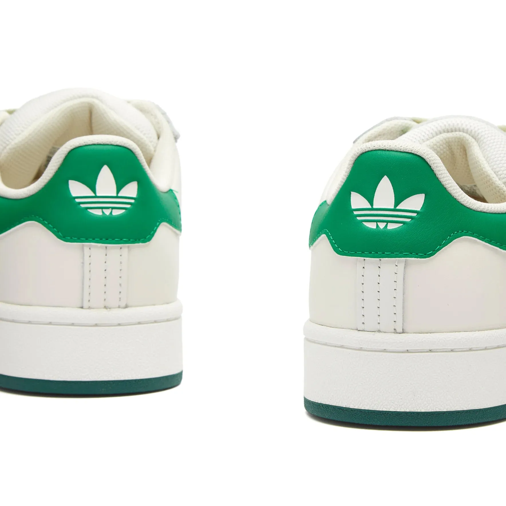 Adidas Campus 00S sneakers, white/green/white