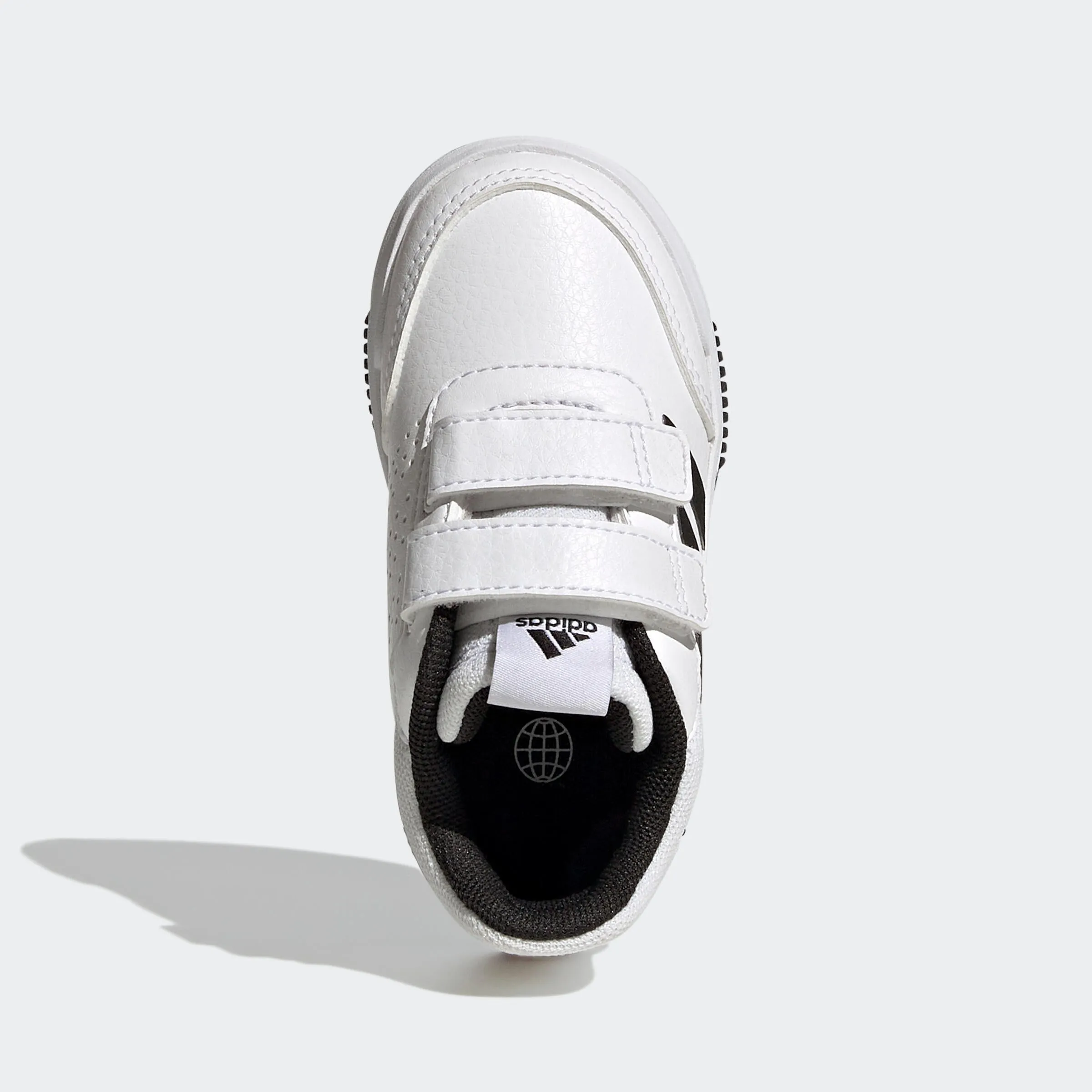 Adidas children's sneakers with Velcro - Tensaur white/black