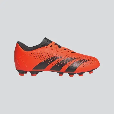 adidas Predator Accuracy .4 FxG Boots-Black/Orange- JUNIOR