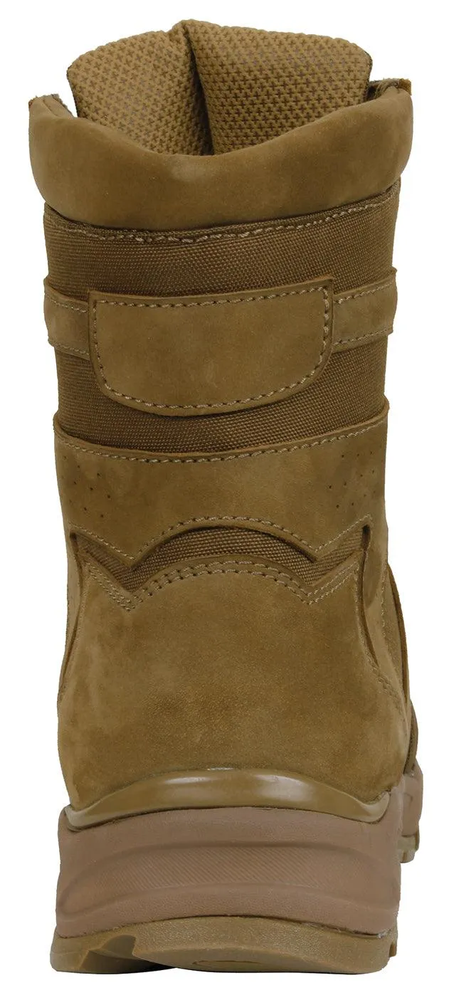 AR 670-1 Coyote Brown Forced Entry Tactical Boot - 8 Inch