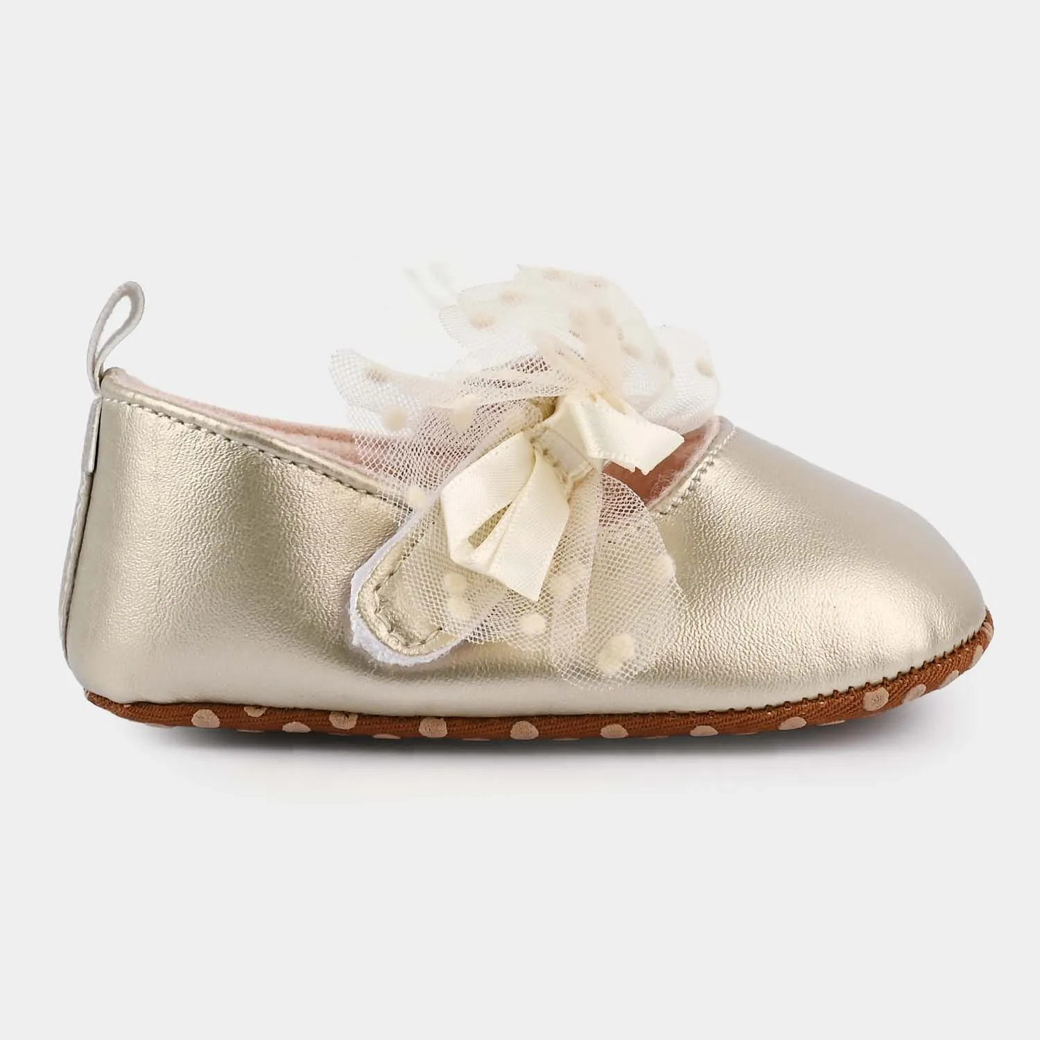 Baby Girl Shoes J09-Gold