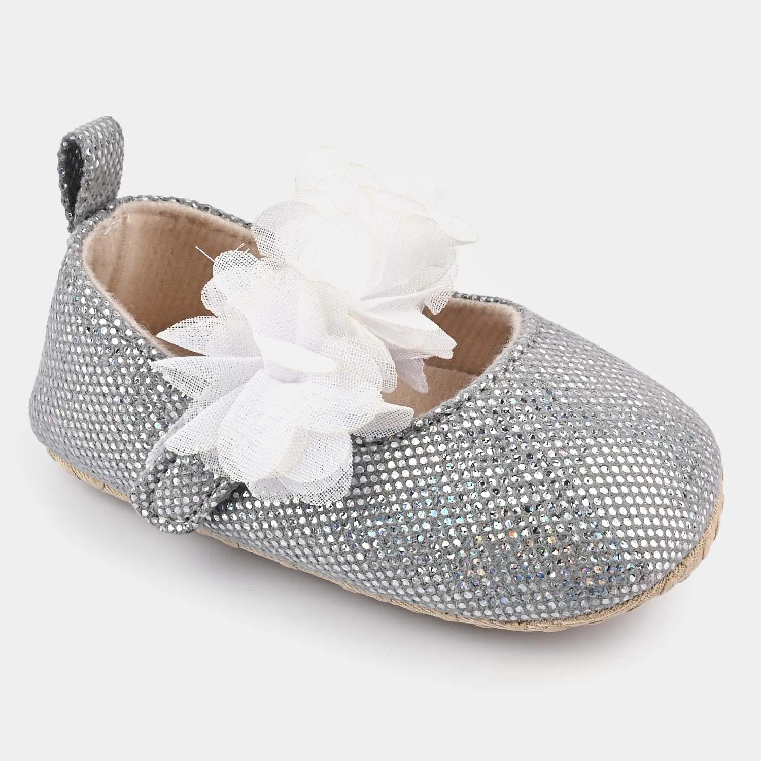 Baby Girl Shoes J10-SILVER