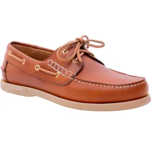 BARKER Wallis Deck Shoes - Mens - Tan Pull Up