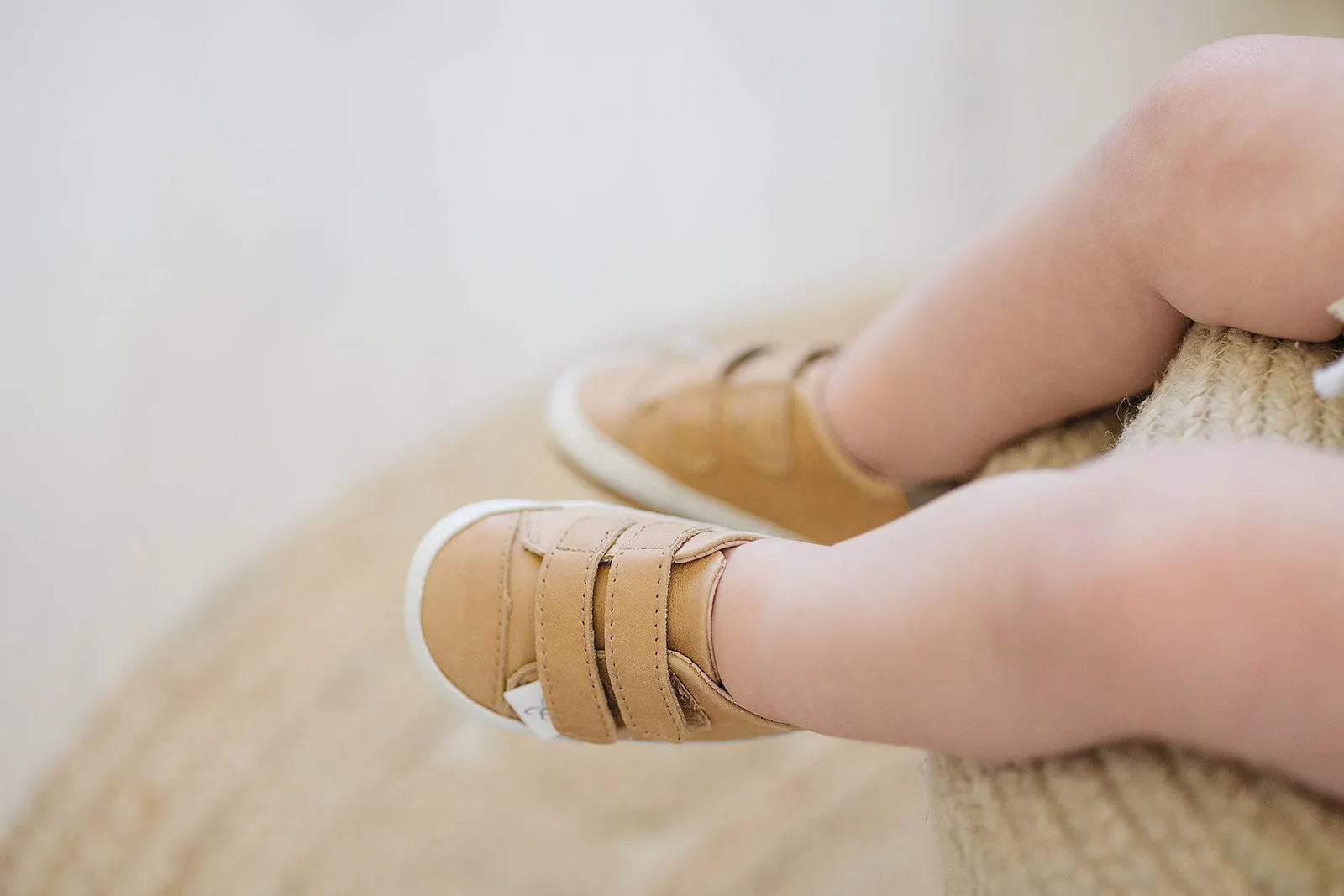 Casual Desert Sand Low Top {premium Leather}