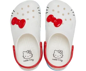 Children's clogs Crocs Classic x Hello Kitty, white