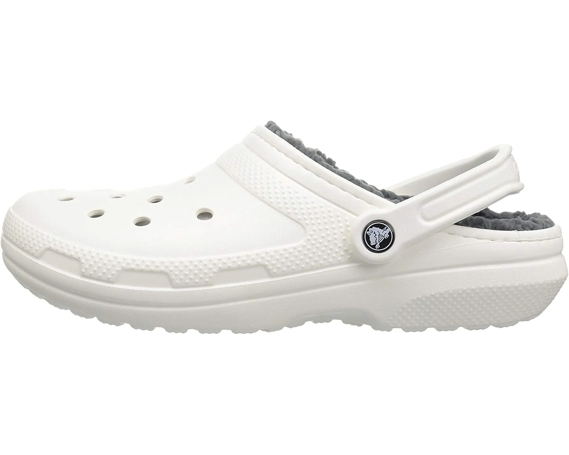 Classic Lined Clog Crocs, white