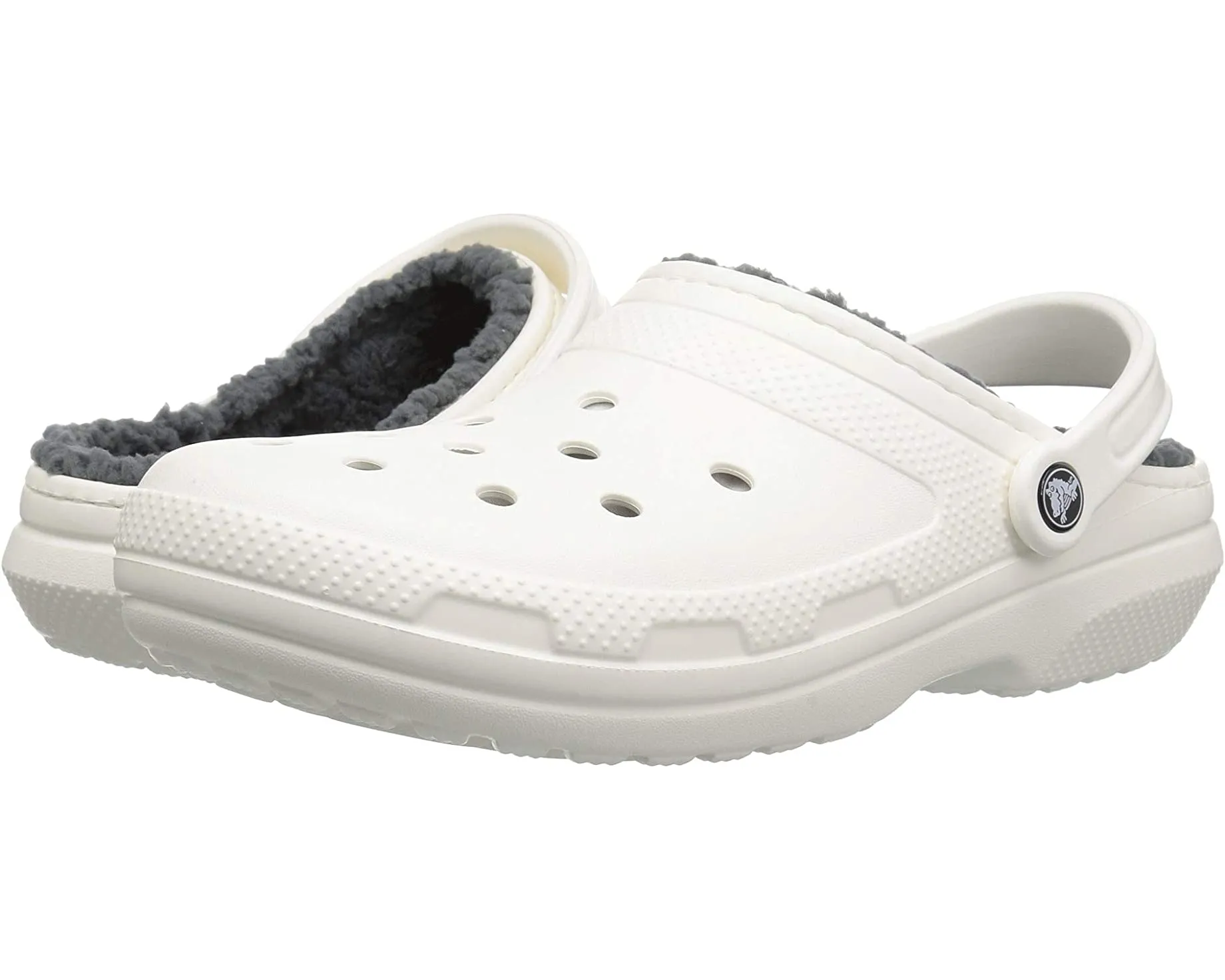 Classic Lined Clog Crocs, white