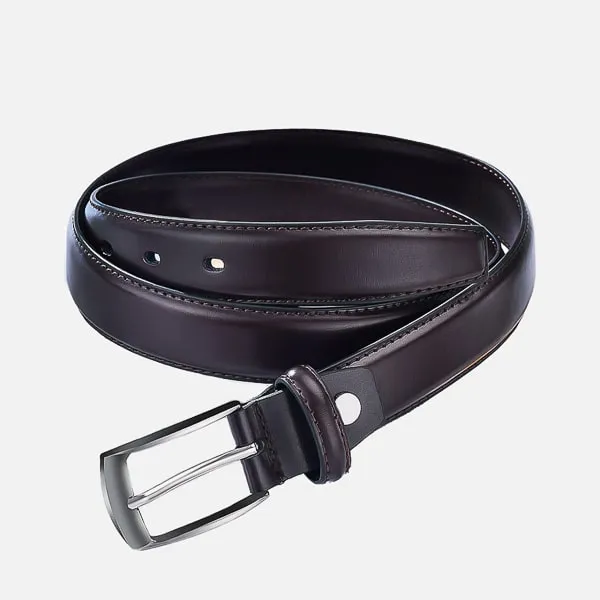 Classy Men Classic Brown Leather Belt