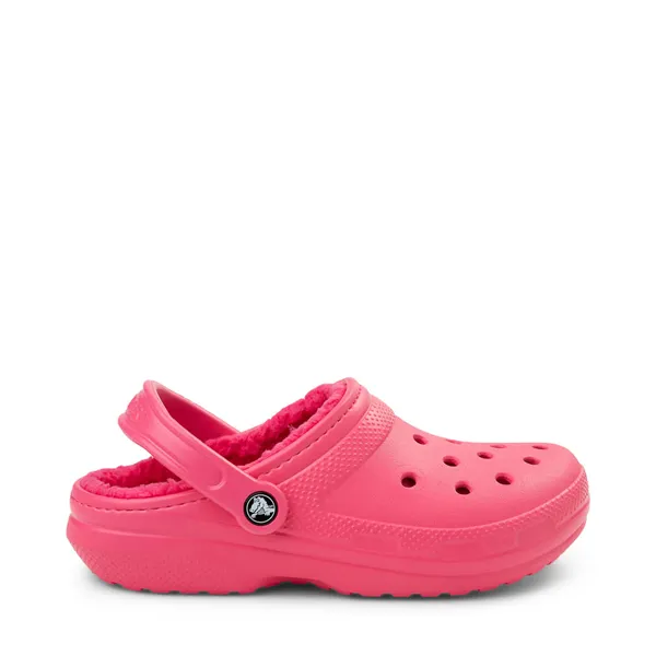 Crocs Classic clogs with lining, pink