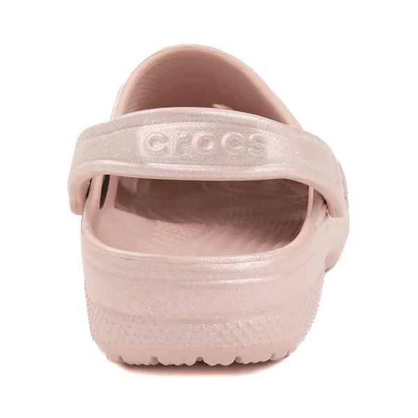 Crocs classic glitter clogs, pink