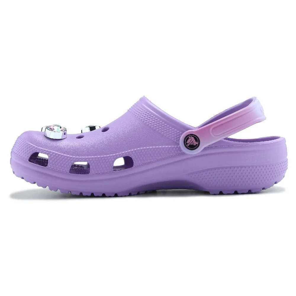 Crocs Classic Jibbit Clogs, Purple