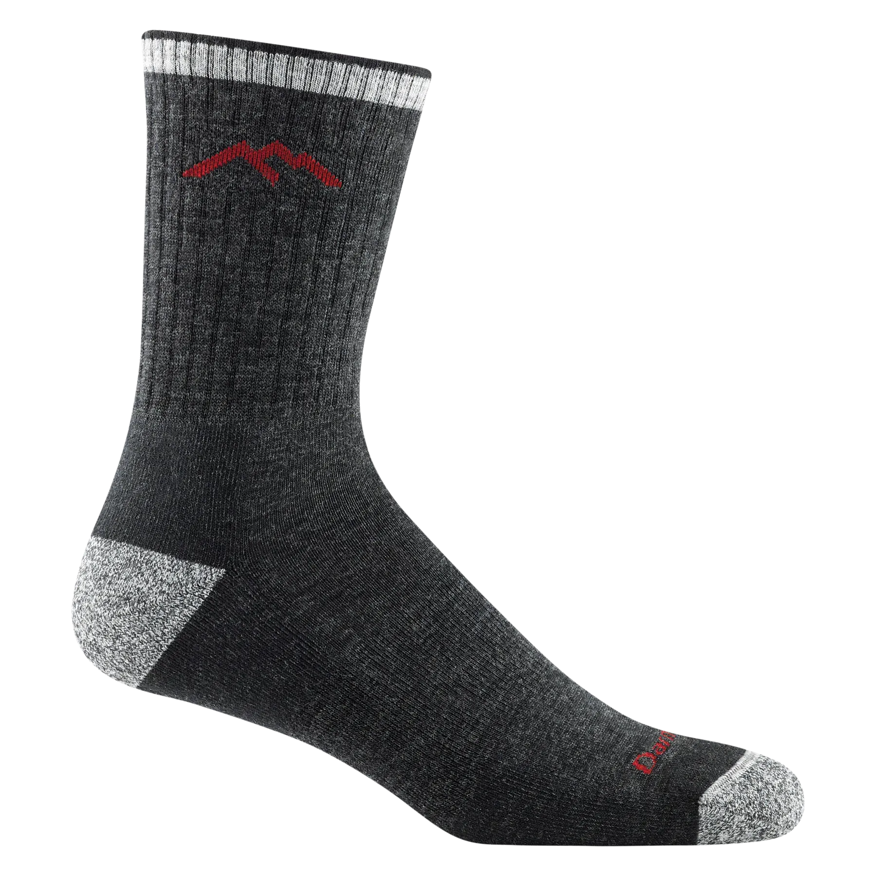 Darn Tough 1466 Micro Crew Cushion Black Sock