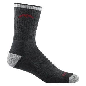 Darn Tough 1466 Micro Crew Cushion Black Sock