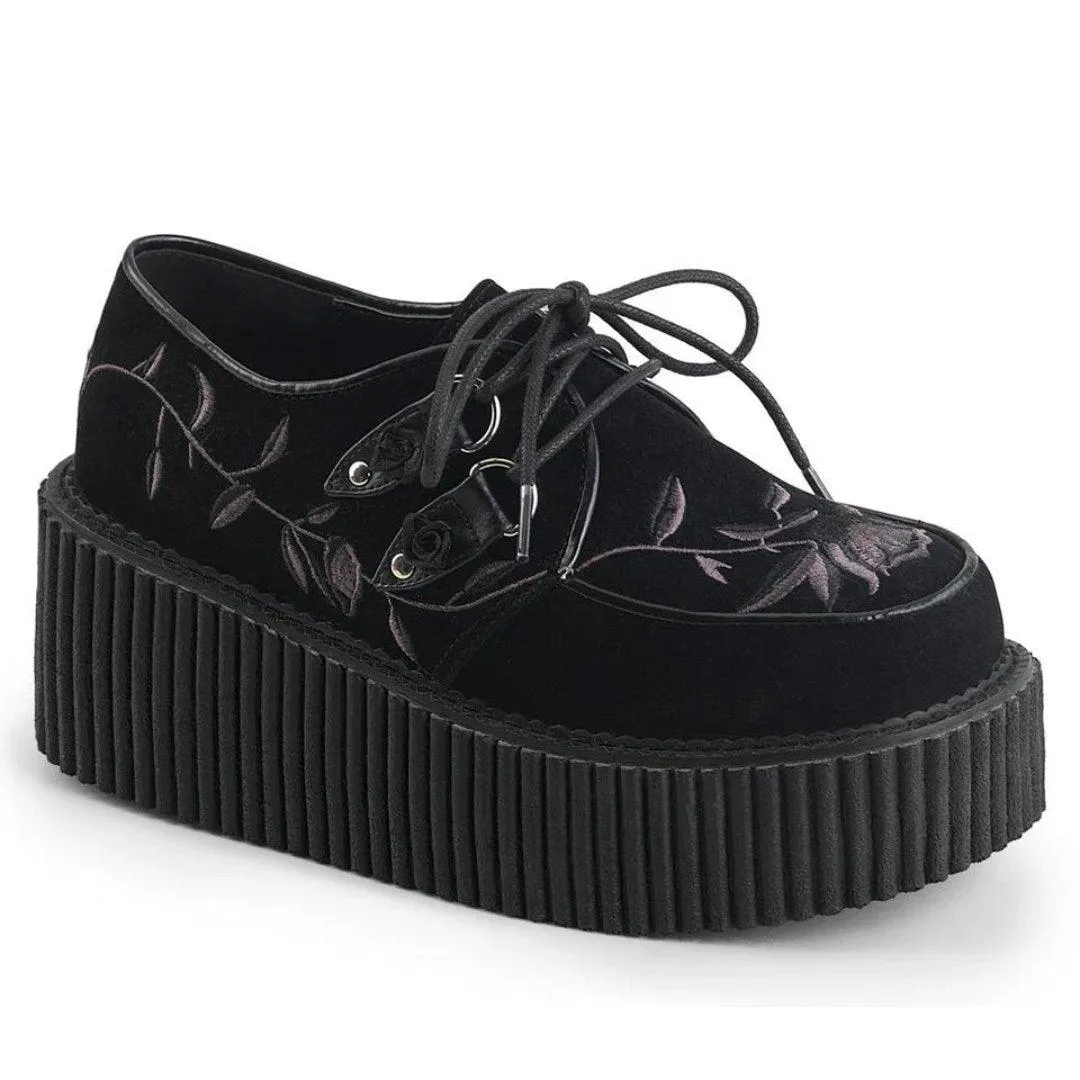 Demonia Creeper-219 Platform Vegan Leather Shoe