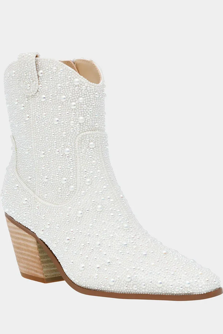 Diva Booties ~ Pearl