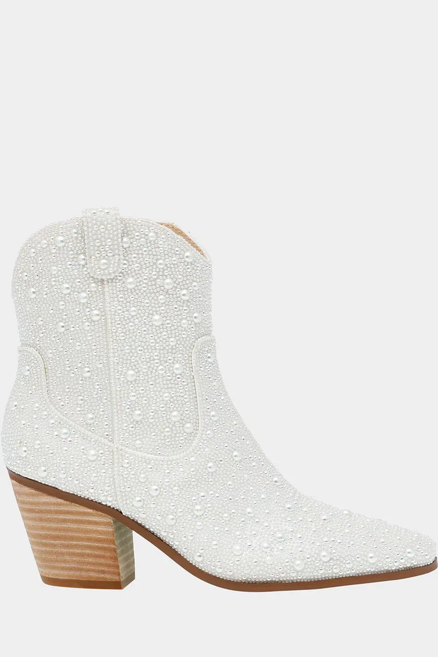 Diva Booties ~ Pearl