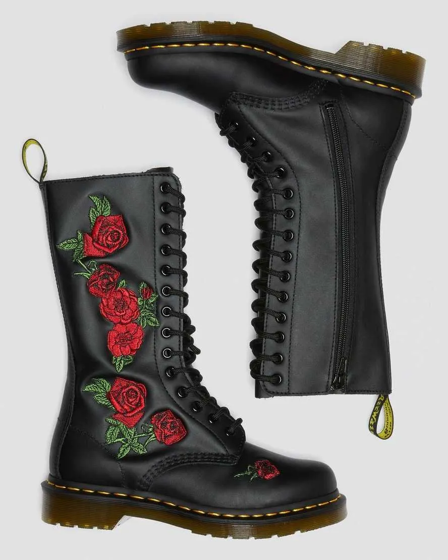 DR. MARTENS 1914 VONDA FLORAL ROSE