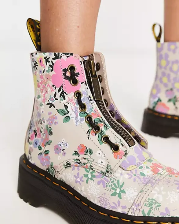 DR. MARTENS SINCLAIR FLORAL MASH-UP