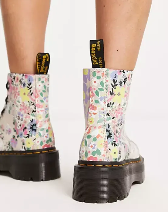 DR. MARTENS SINCLAIR FLORAL MASH-UP