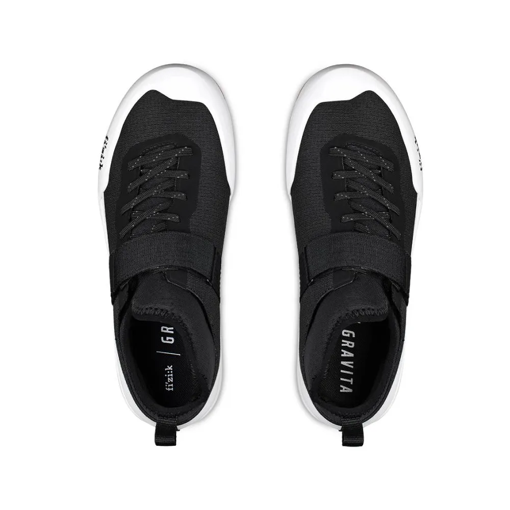 FIZIK GRAVITA TENSOR FLAT Cycling Shoes - White/Black