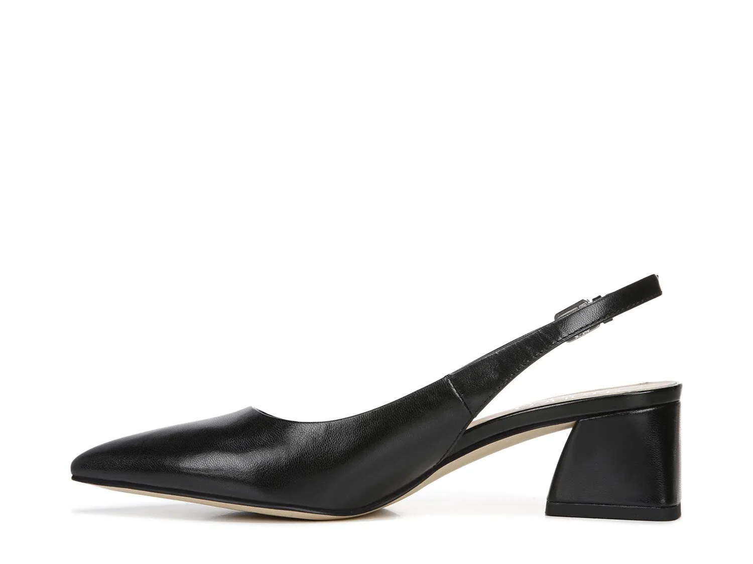 Franco Sarto Racer Pointed Toe Sandals, Black