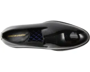 Gavney Slip-On Johnston & Murphy Loafers, black