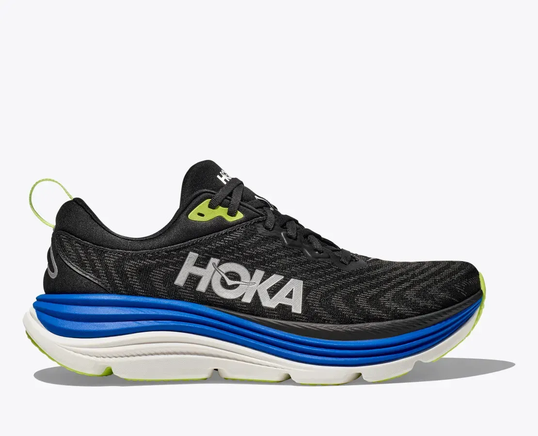 Hoka Gaviota 5 Wide - Black/Electric Cobalt