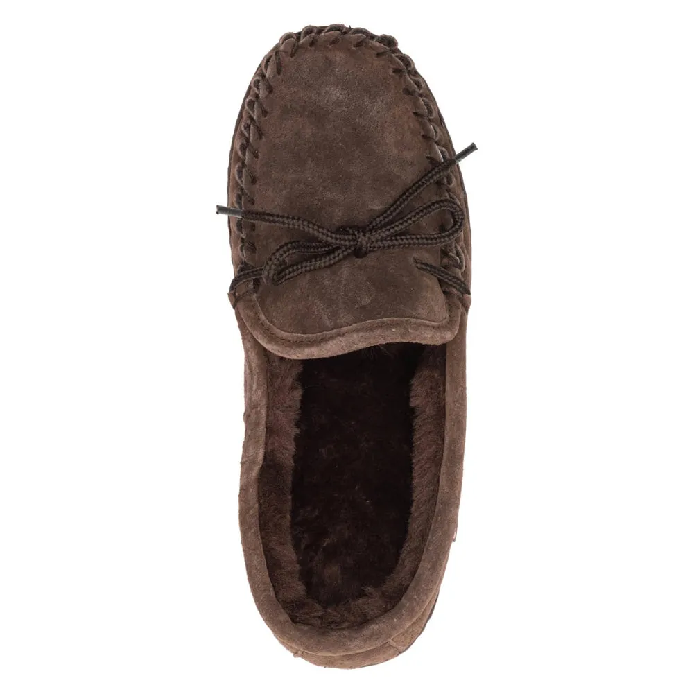 Lady's Moccasin in Chocolate by Lamo