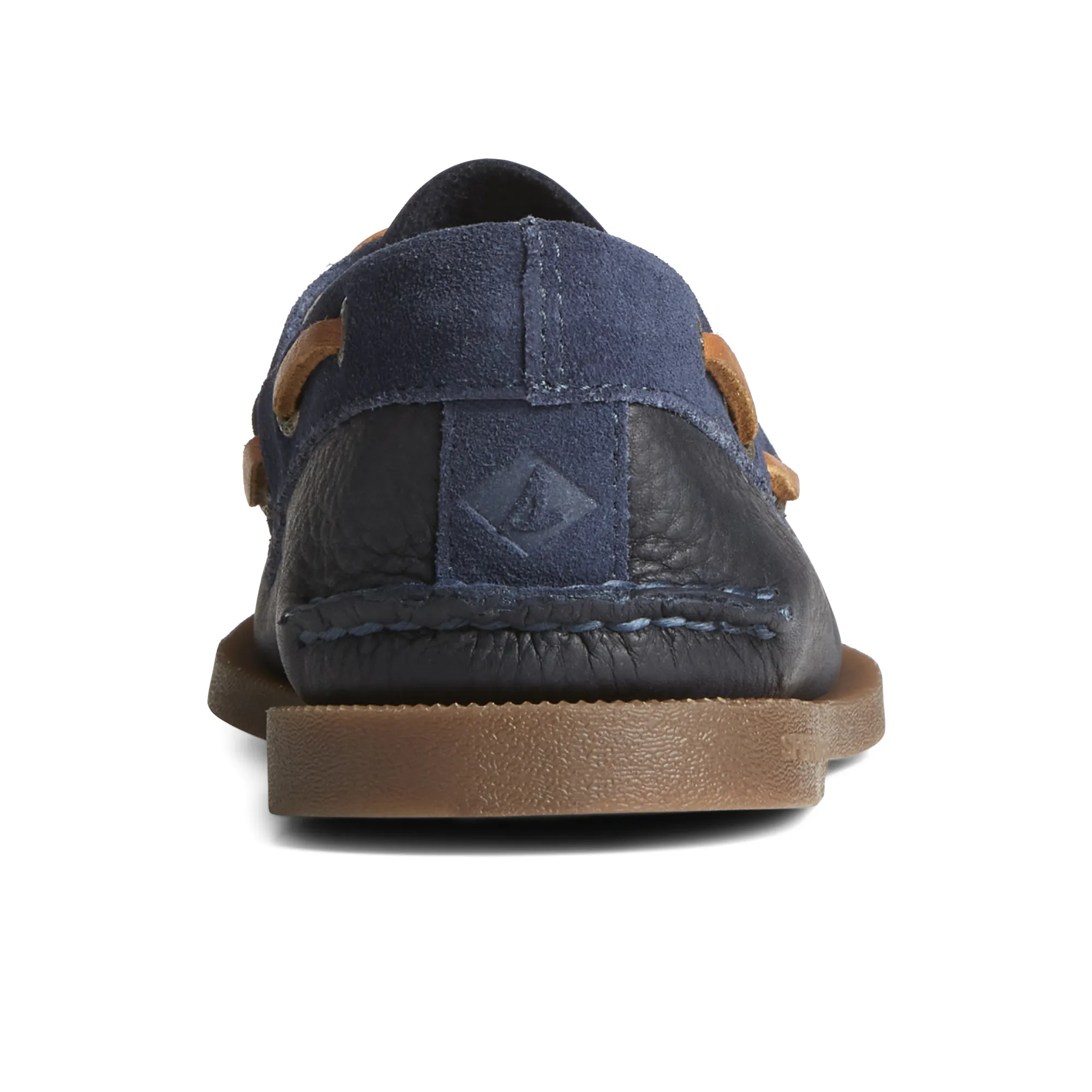 Men's Authentic Original Tumbled/Suede Boat Shoe - Navy (STS24532)