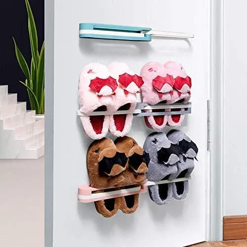 Multifunction Folding Slippers / Shoes Hanger Organizer Rack