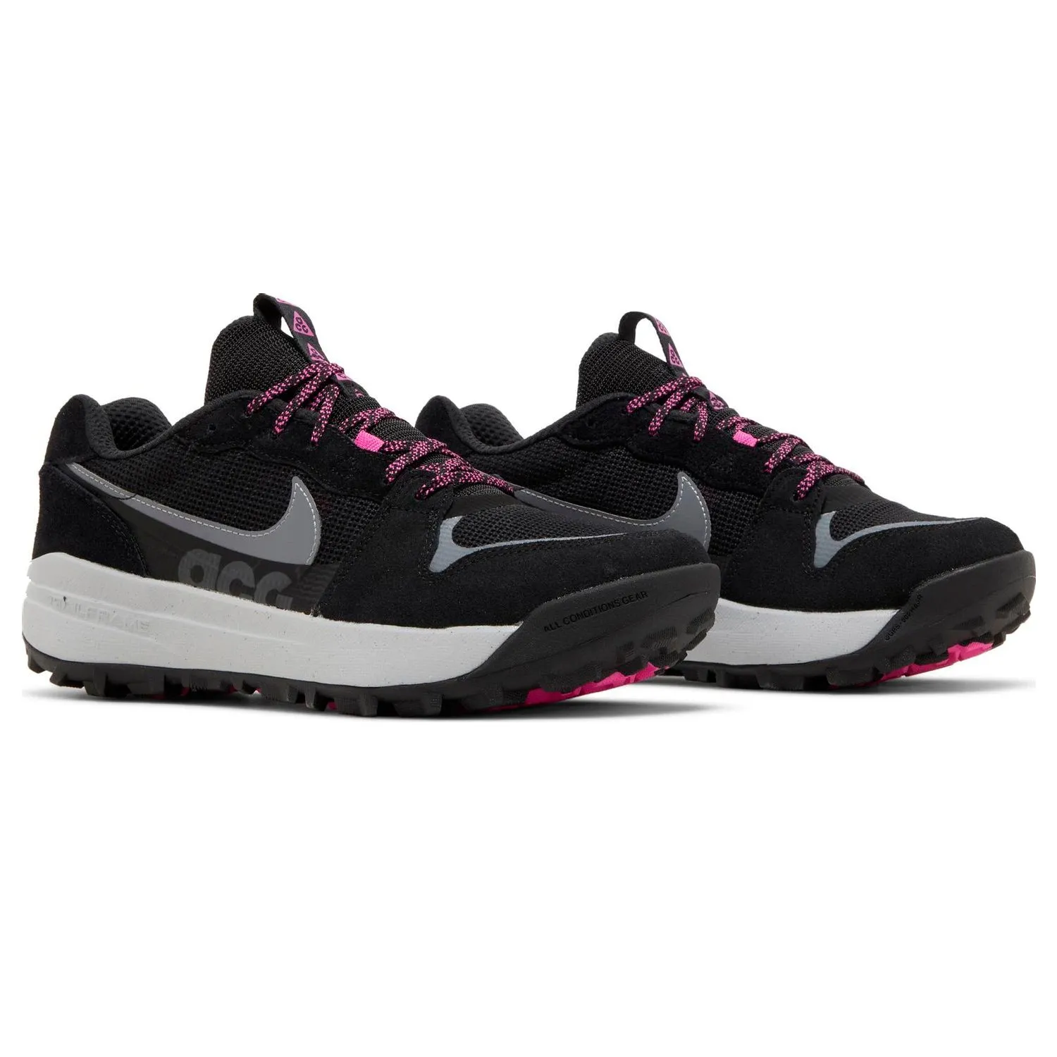 Nike ACG Lowcate 'Black Gray Hyper Violet', Black