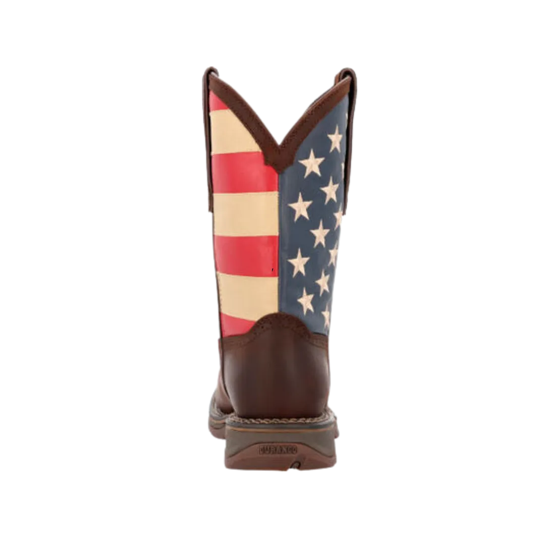 Rocky Rebel Durango Men's Steel Toe Flag Boot