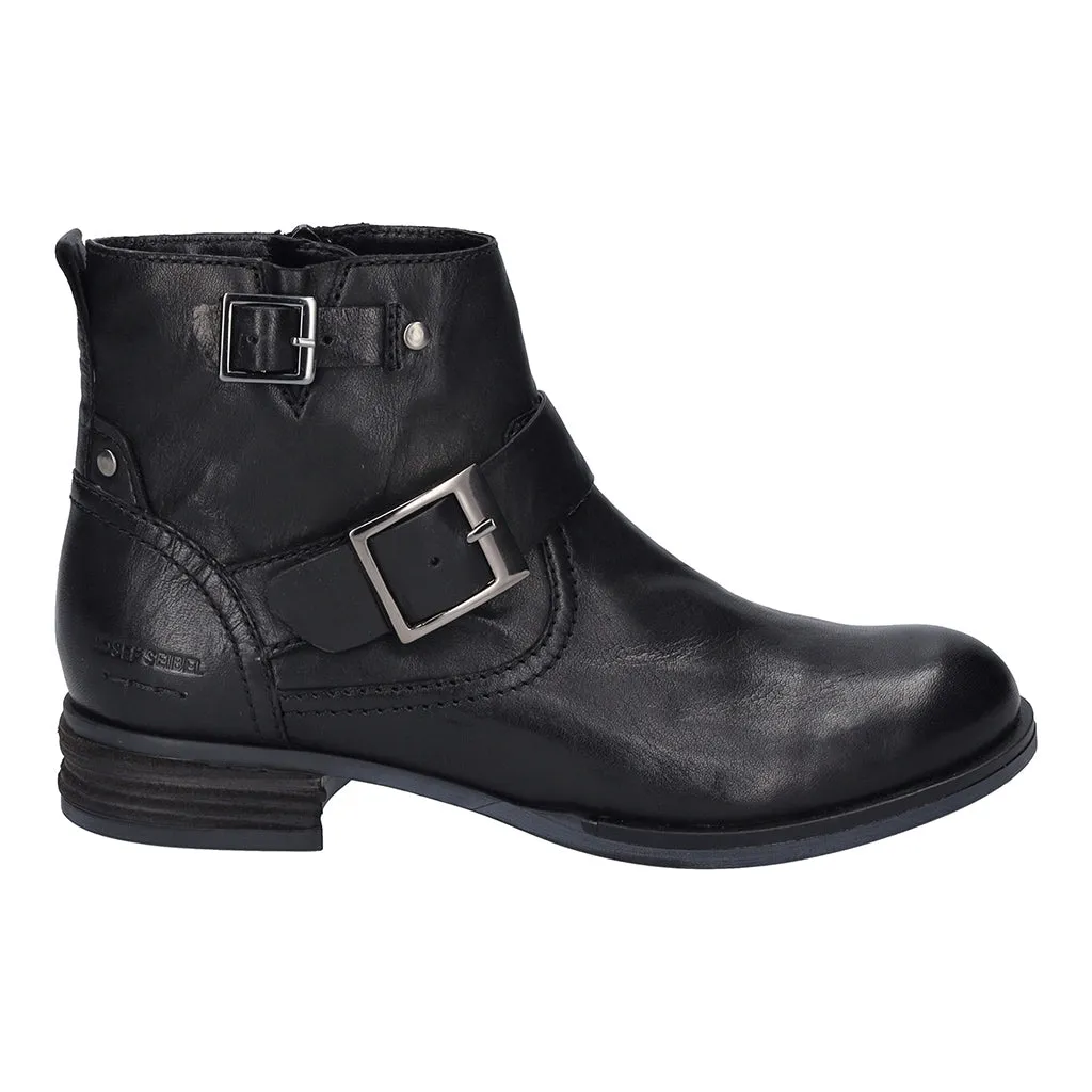 Sanja 16 Black Ankle Boots