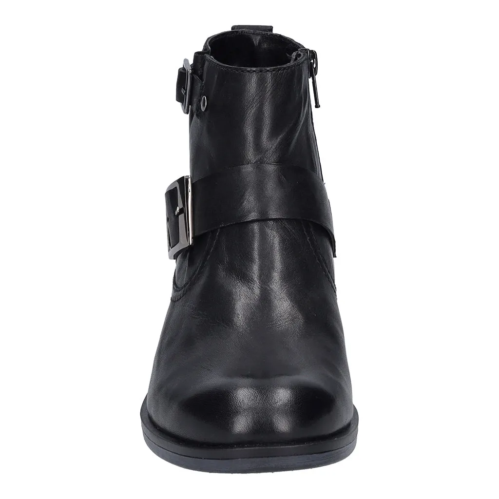 Sanja 16 Black Ankle Boots