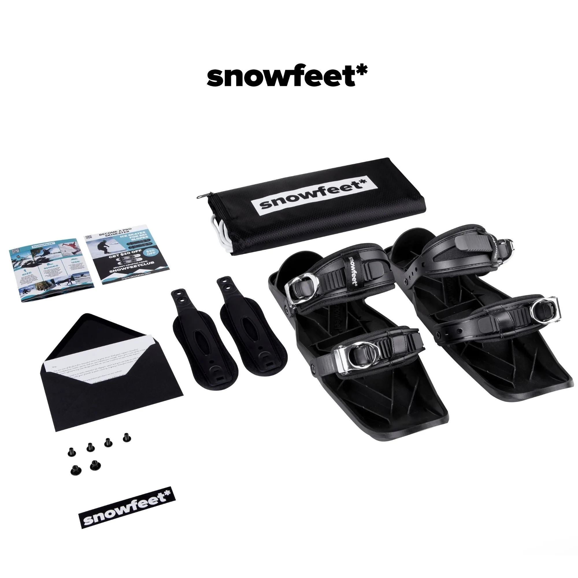 Snowfeet* | Mini Ski Skates | Secret Sale   Free Shipping | Ends Soon