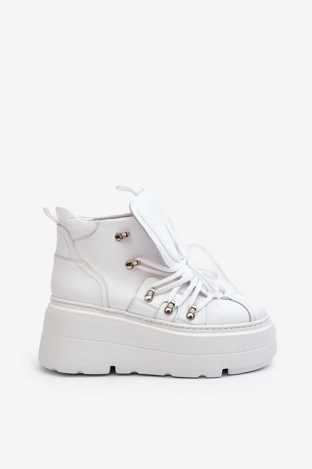 TEEK - Platform Laced High-Top Boots